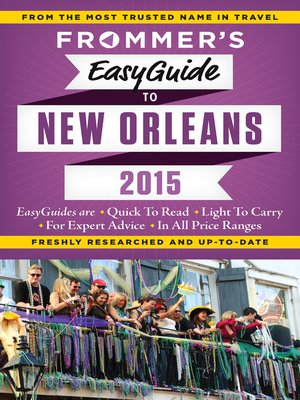 cover image of Frommer's EasyGuide to New Orleans 2015